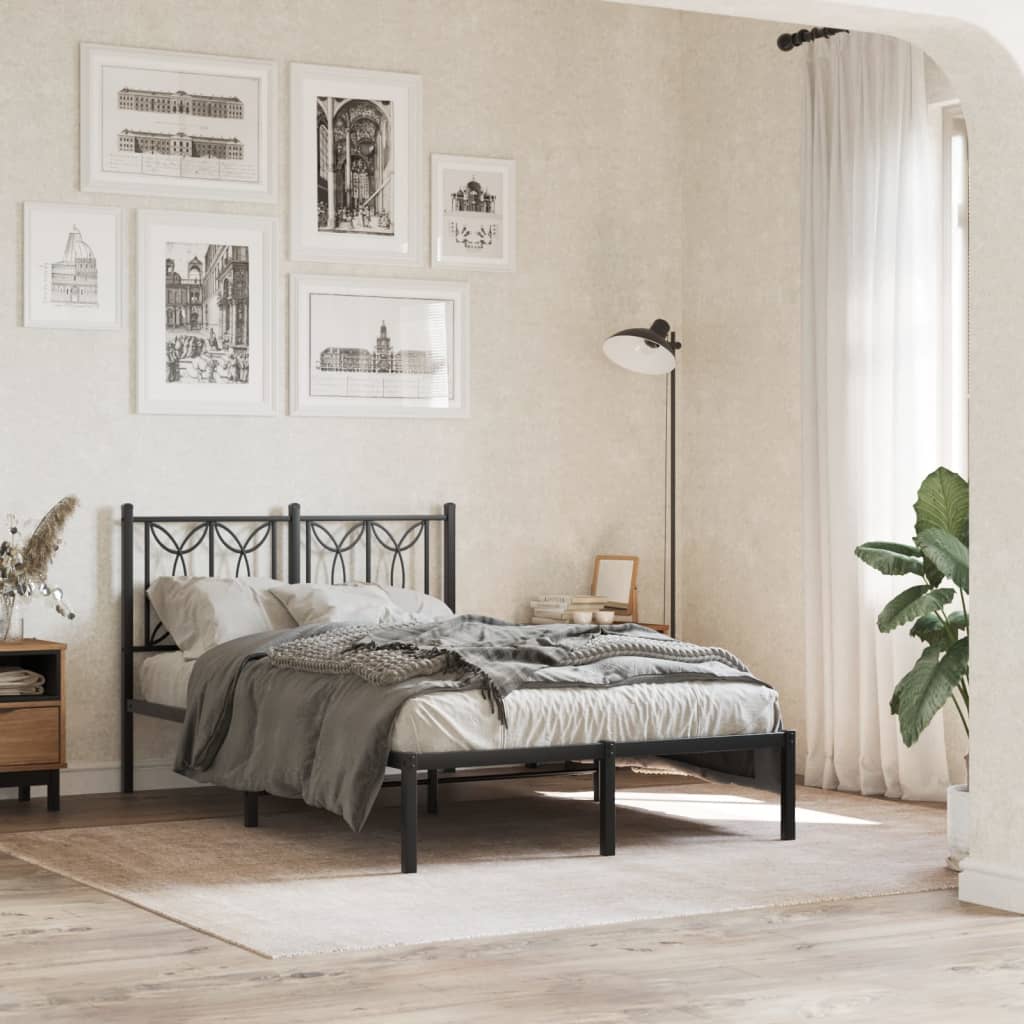 Estructura Cama Sin Colchón Con Estribo Metal