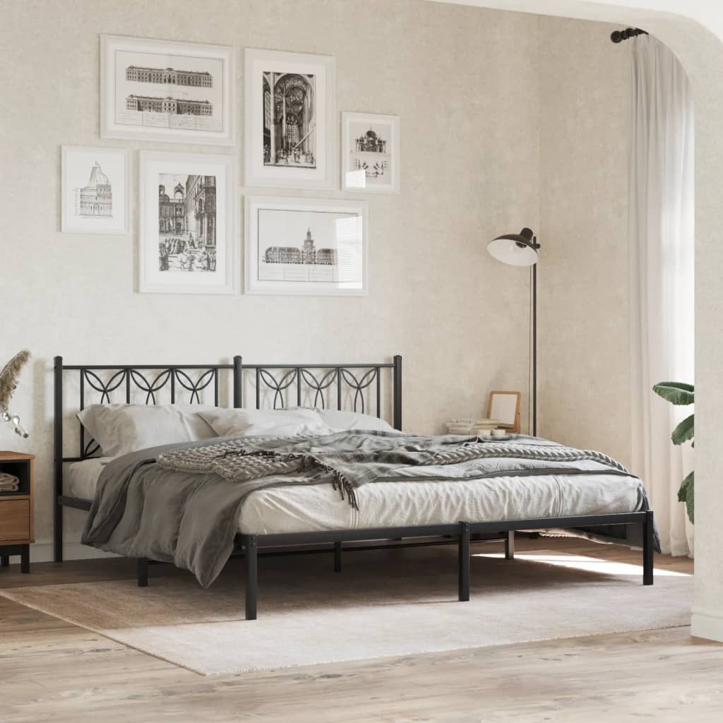 Estructura Cama Sin Colchón Con Estribo Metal