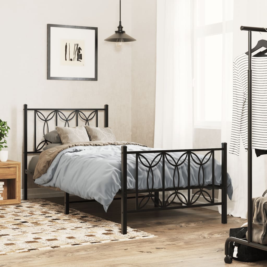 Estructura Cama Sin Colchón Con Estribo Metal