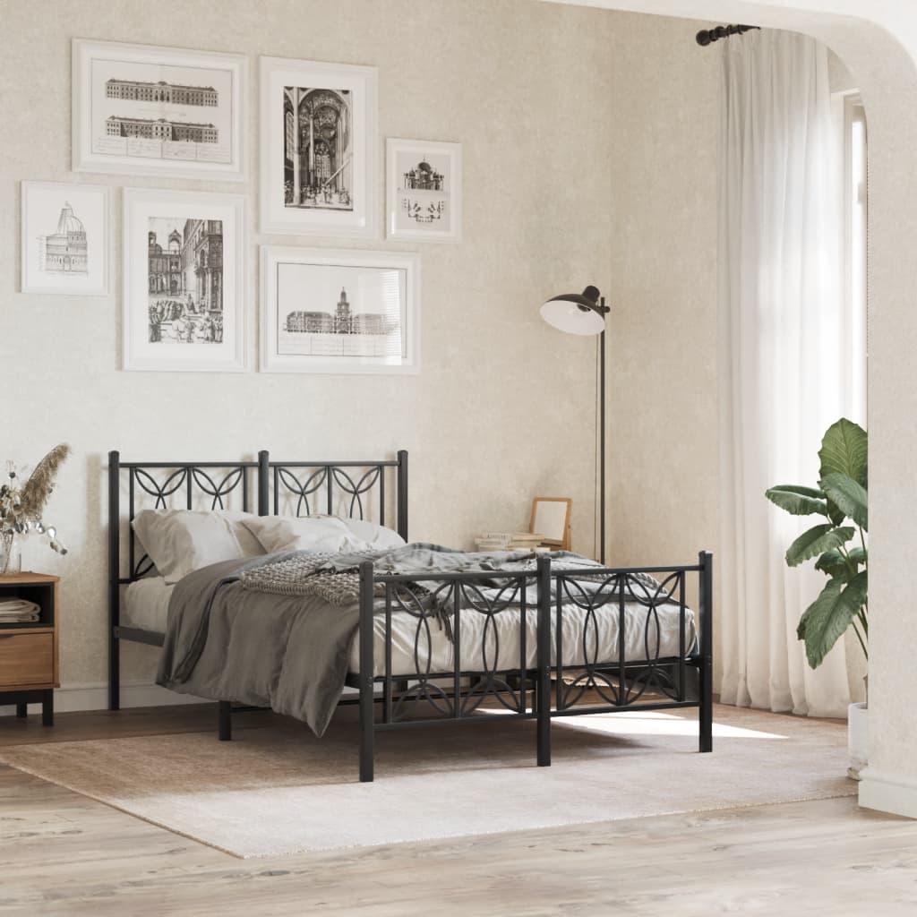 Estructura Cama Sin Colchón Con Estribo Metal