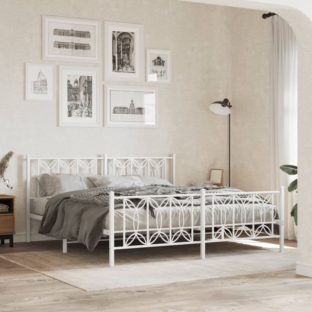Estructura Cama Sin Colchón Con Estribo Metal