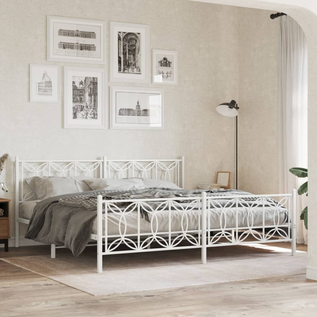Estructura Cama Sin Colchón Con Estribo Metal