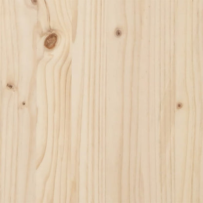 Cama Alta Con Techo Madera Maciza De Pino