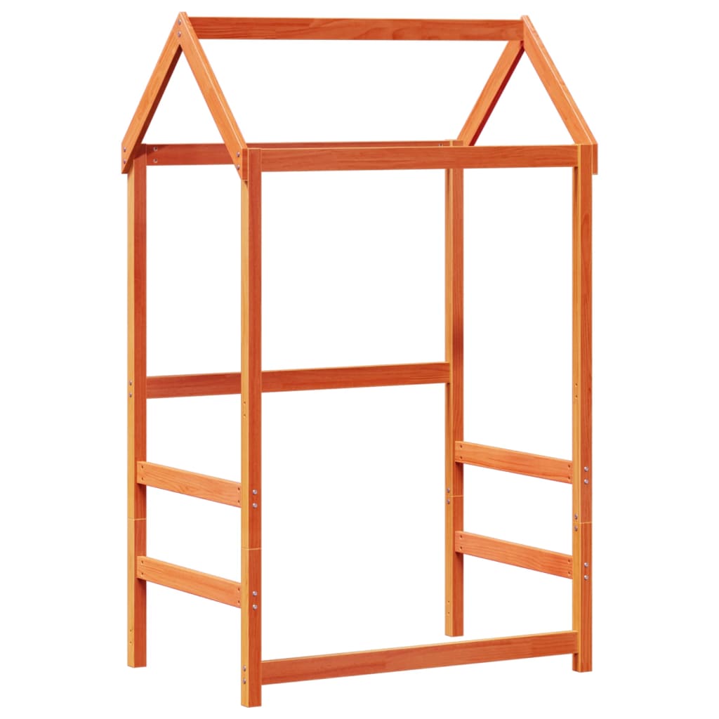 Sofá Cama Con Techo Madera Maciza Pino