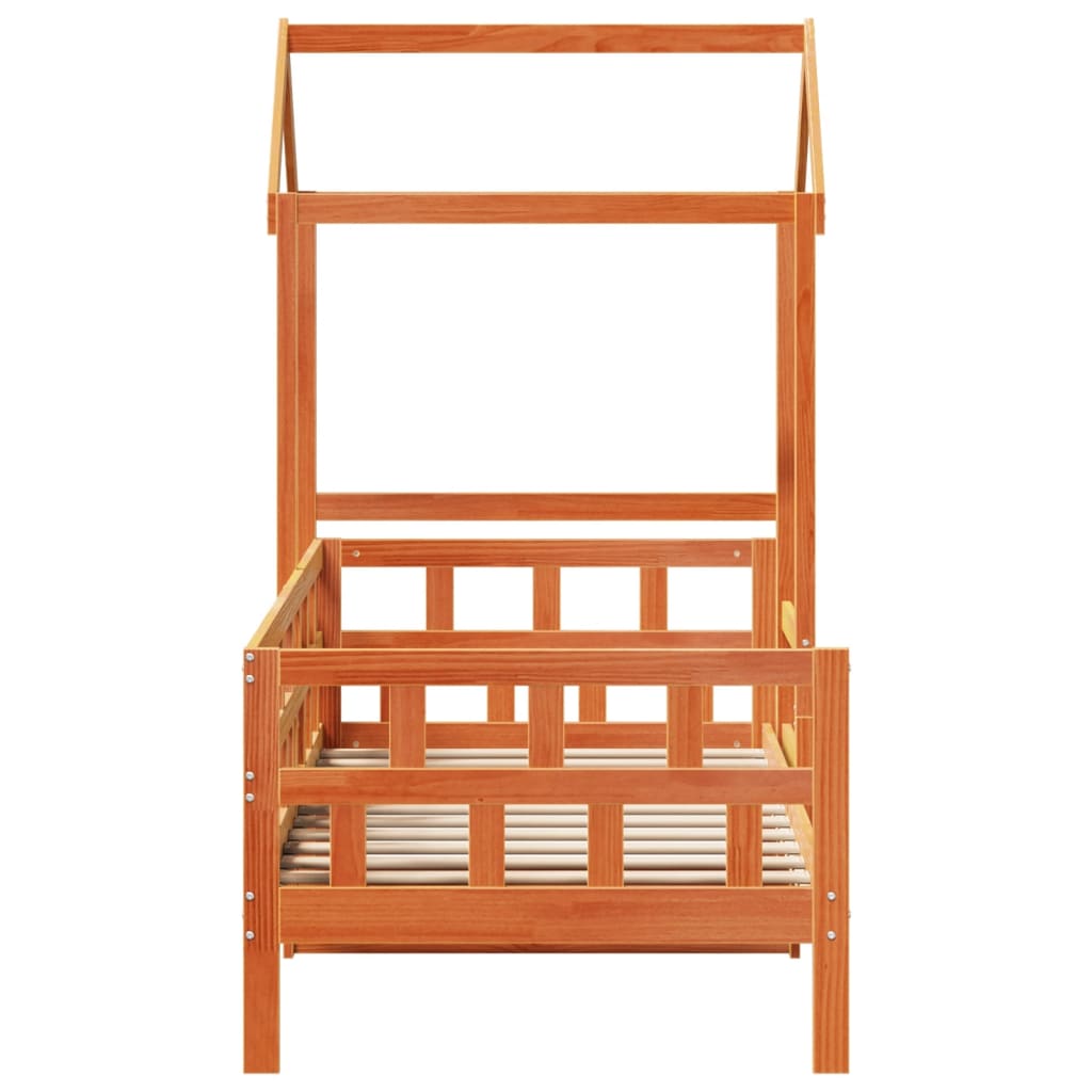 Sofá Cama Con Techo Madera Maciza Pino