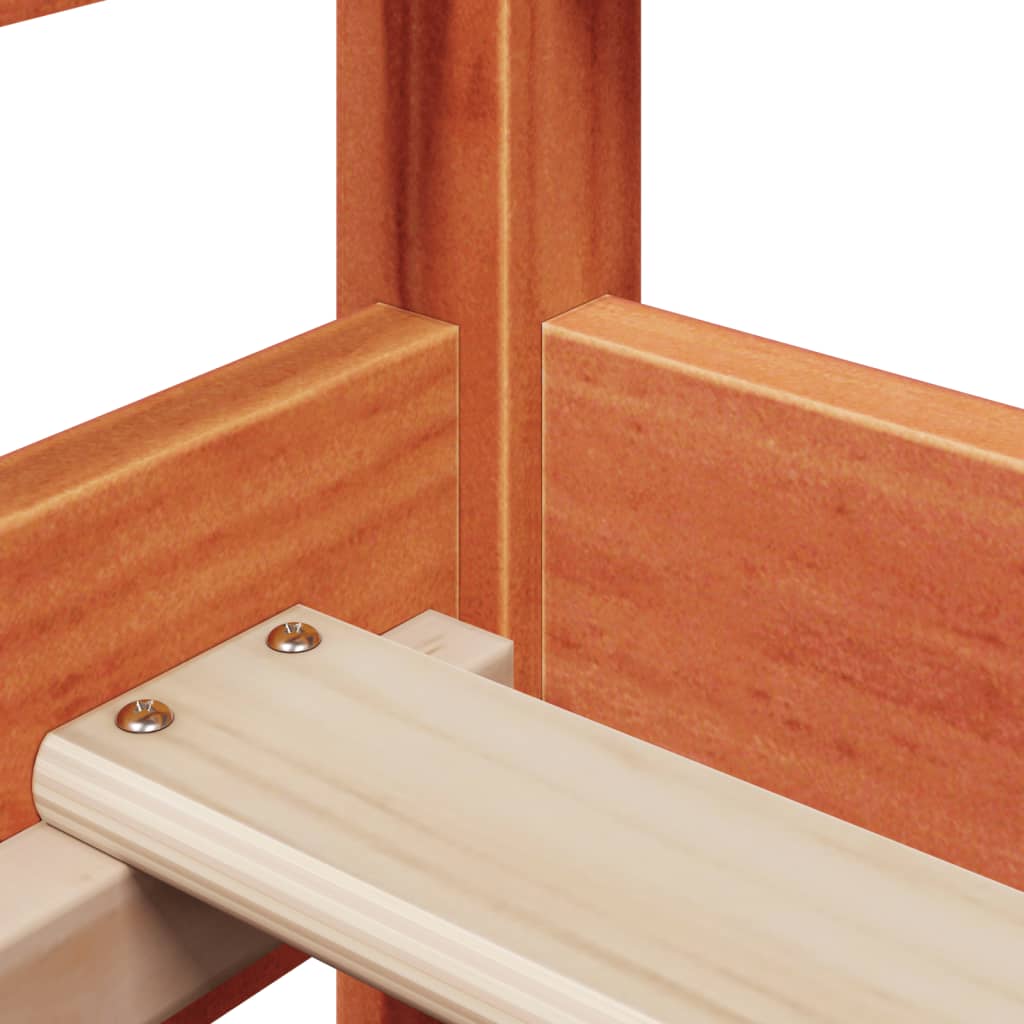 Sofá Cama Con Techo Madera Maciza Pino