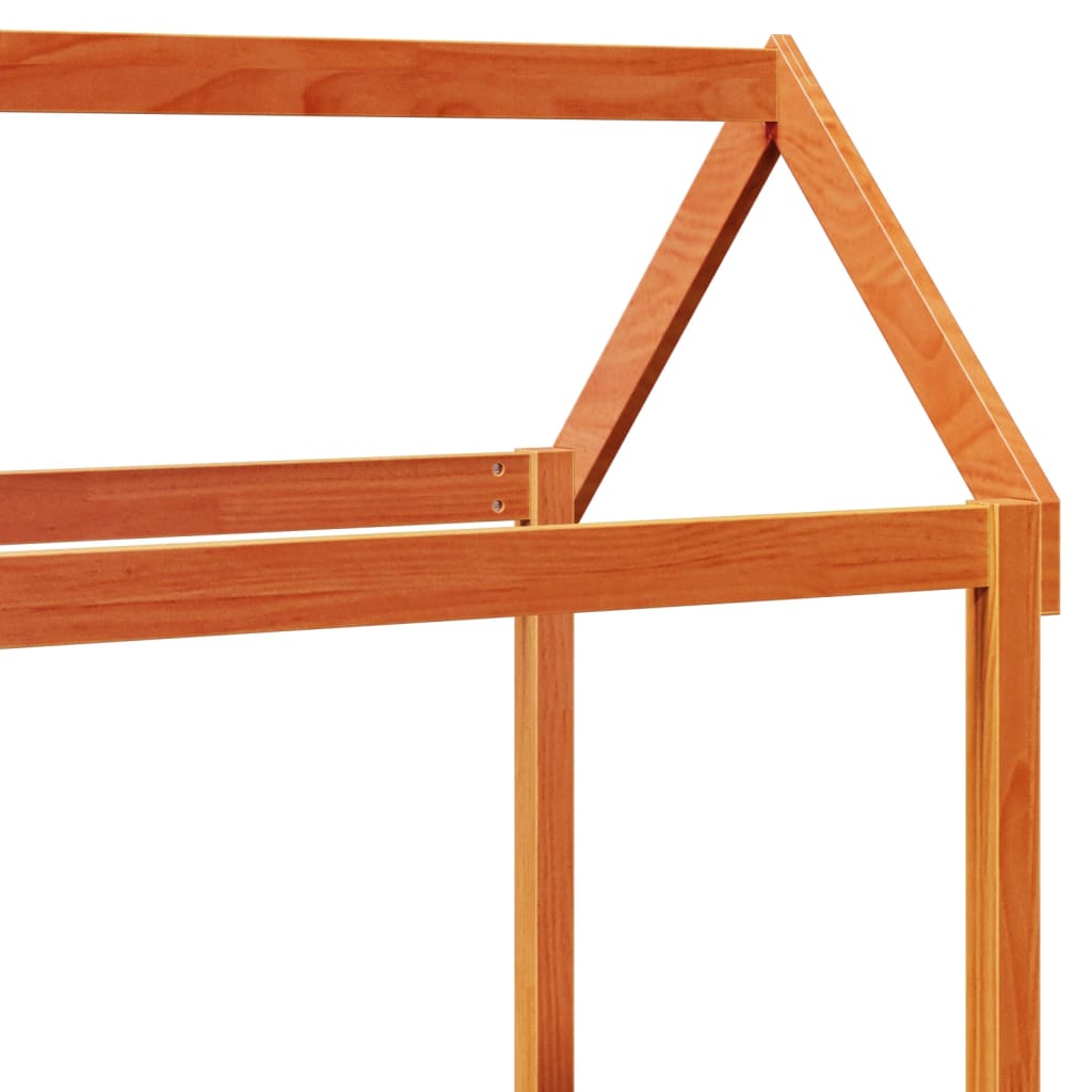 Sofá Cama Con Techo Madera Maciza Pino