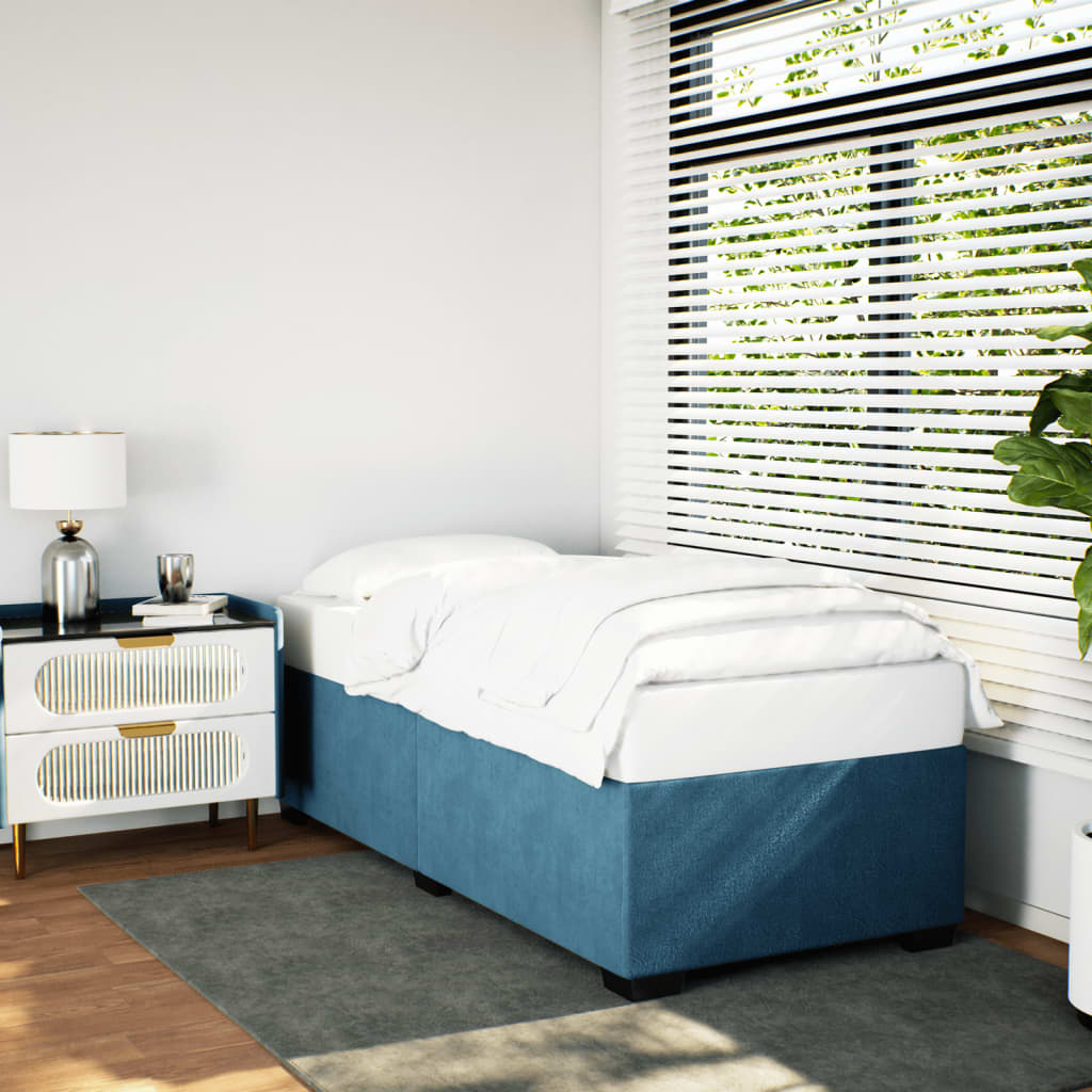 Estructura De Cama De Terciopelo