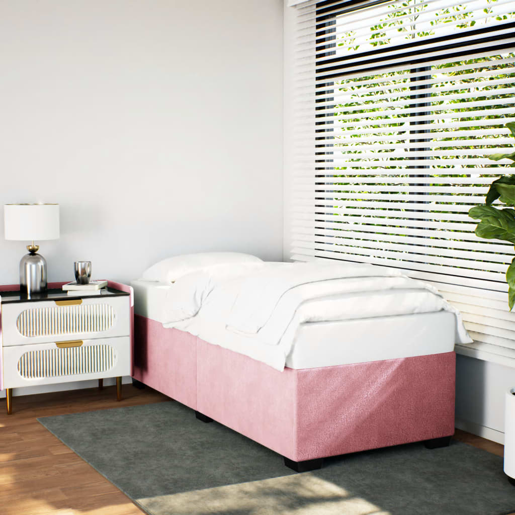 Estructura De Cama De Terciopelo