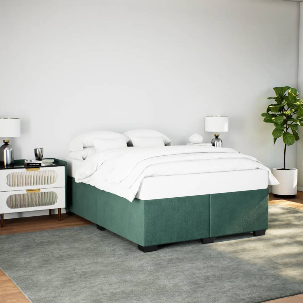 Estructura De Cama De Terciopelo