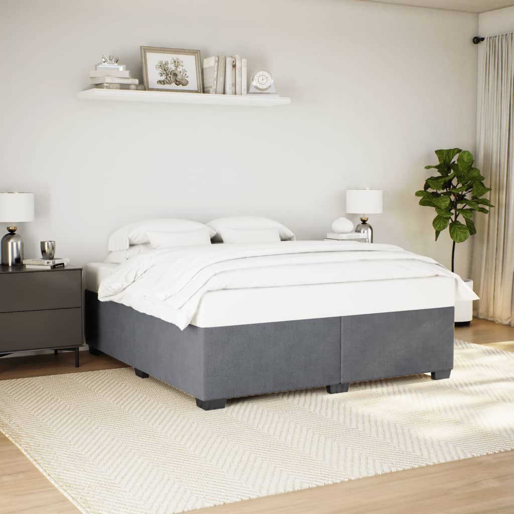 Estructura De Cama De Terciopelo