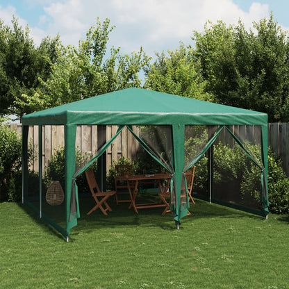Carpa Para Fiestas 8 Paredes De Malla Hdpe Gris
