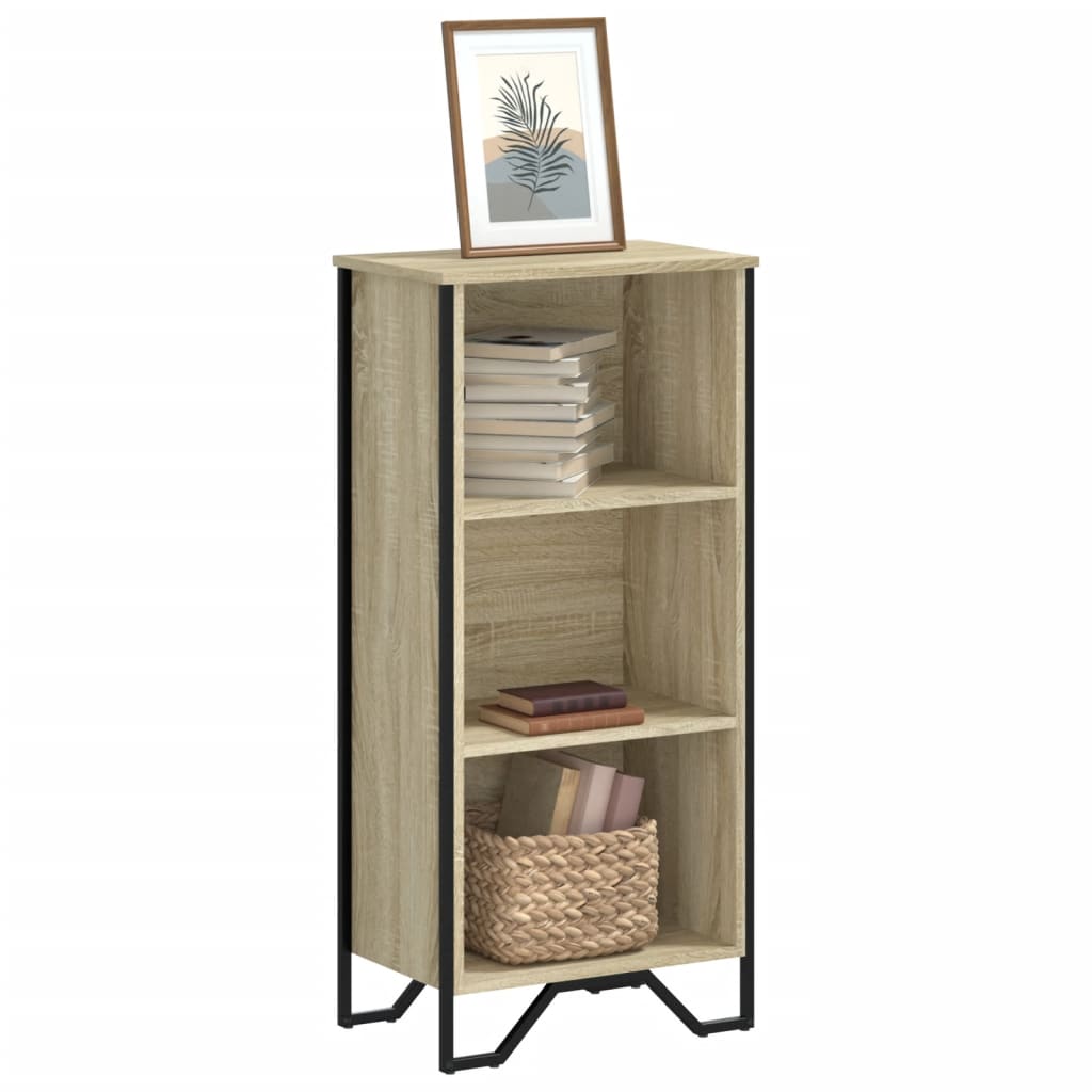 Estantería De Madera De Ingeniería 80X31X137,5 Cm