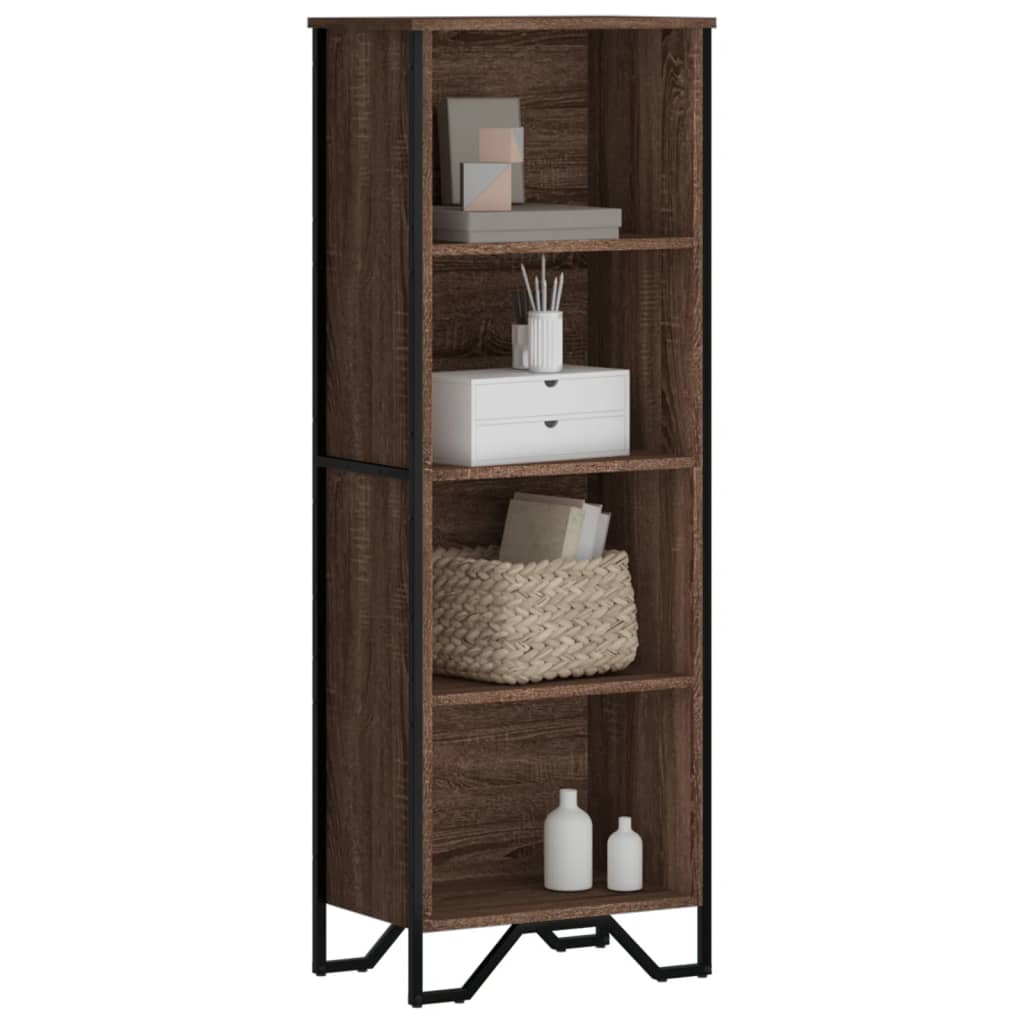 Estantería De Madera De Ingeniería 80X31X137,5 Cm
