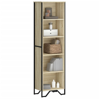 Estantería De Madera De Ingeniería 80X31X137,5 Cm