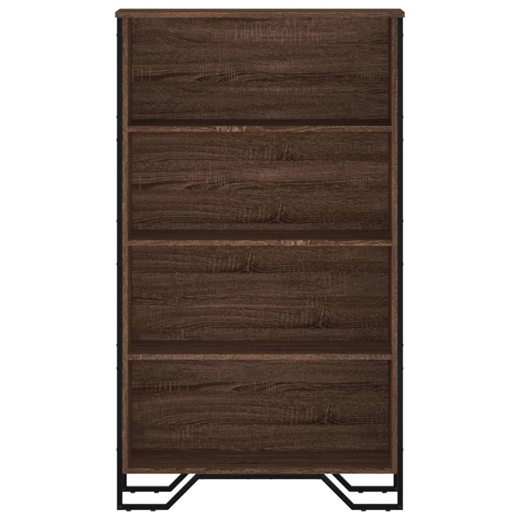 Estantería De Madera De Ingeniería 80X31X137,5 Cm