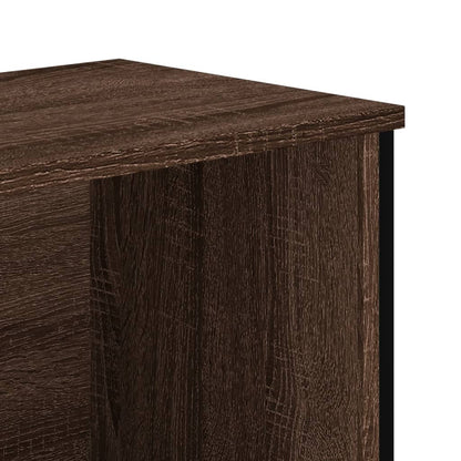 Estantería De Madera De Ingeniería 80X31X137,5 Cm