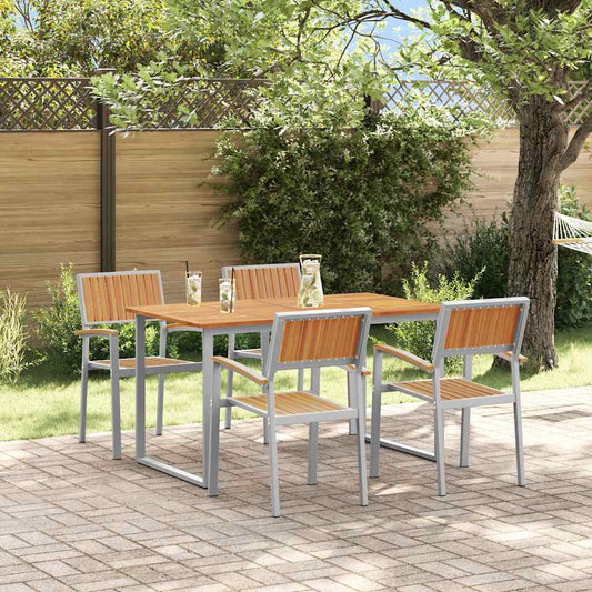 Conjunto De Comedor De Jardín 5 Uds.