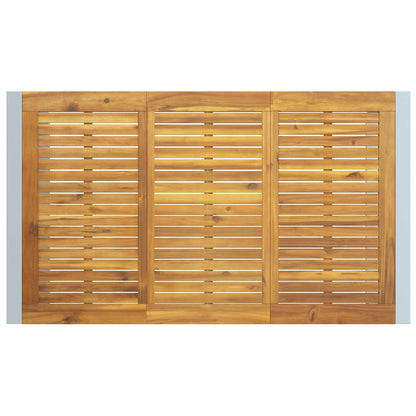Conjunto De Comedor De Jardín 5 Pcs