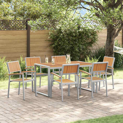 Conjunto De Comedor De Jardín 5 Pcs