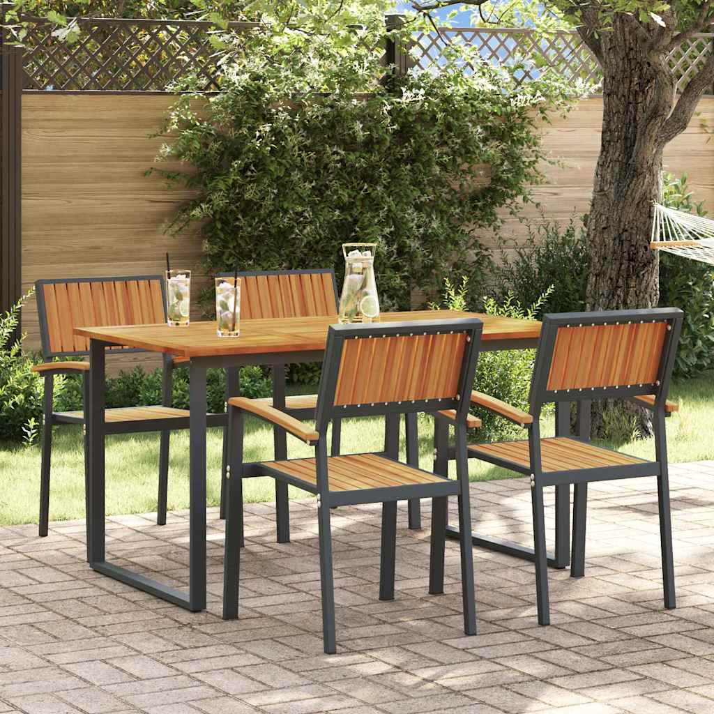 Conjunto De Comedor De Jardín 7 Pcs