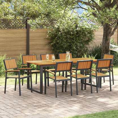 Conjunto De Comedor De Jardín 7 Pcs