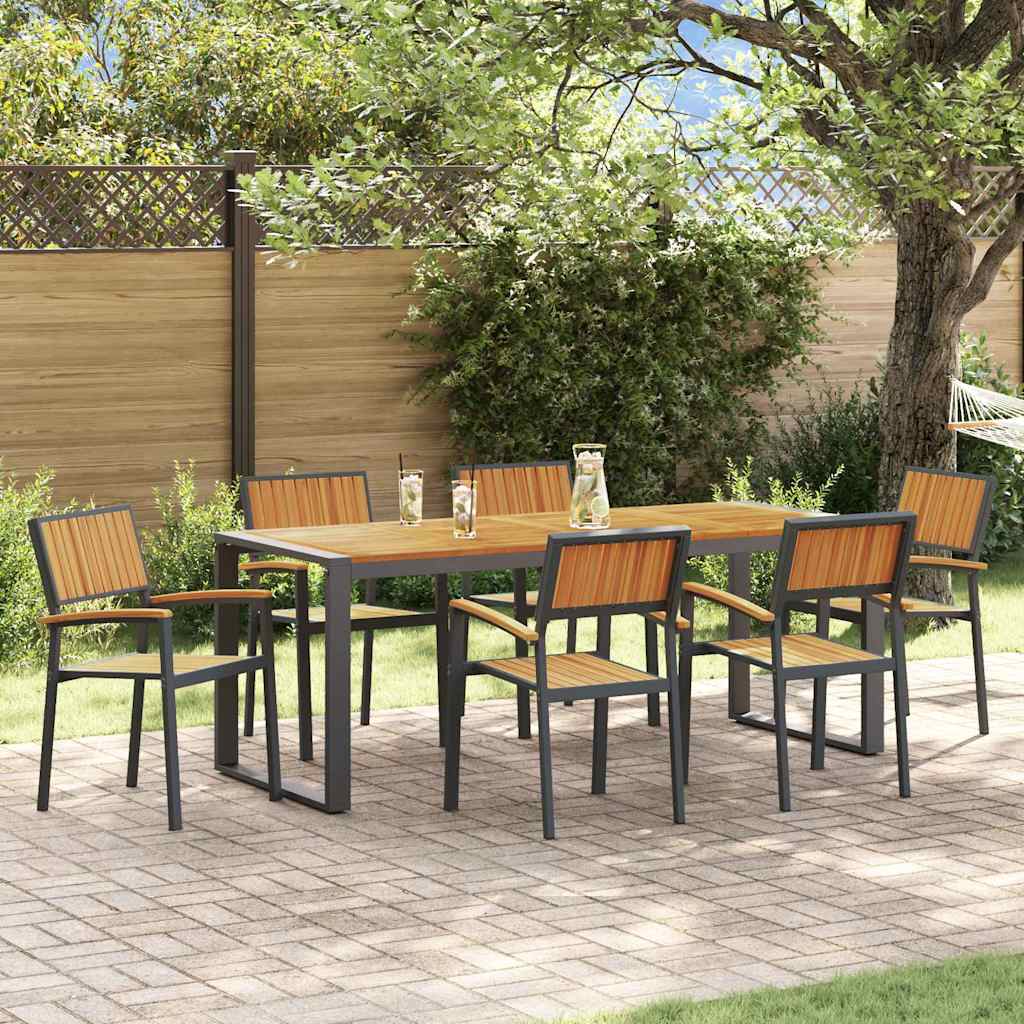 Conjunto De Comedor De Jardín 5 Pcs