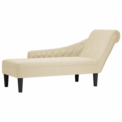 Tumbona Con Almohada Y Reposabrazo Derecho Tela