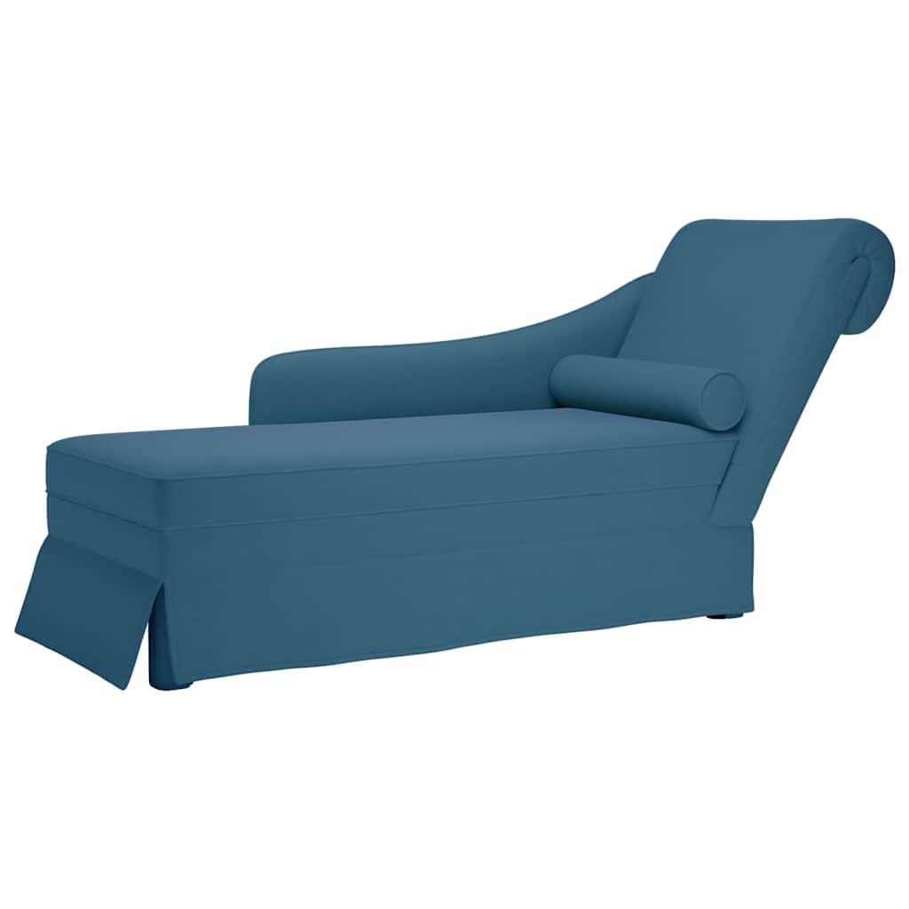 Chaise Longue Respaldo Reposabrazos Derecho Terciopelo