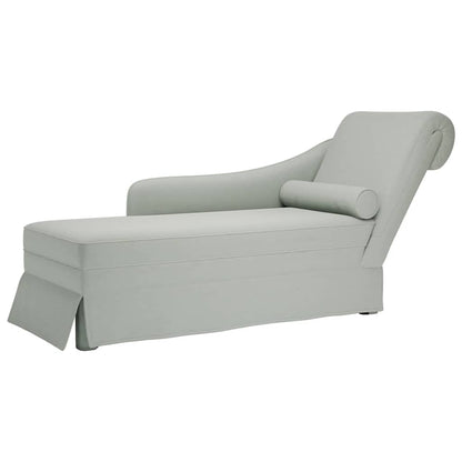 Chaise Longue Respaldo Reposabrazos Derecho Terciopelo
