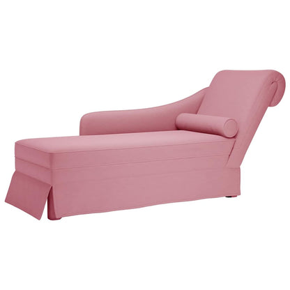 Chaise Longue Respaldo Reposabrazos Derecho Terciopelo