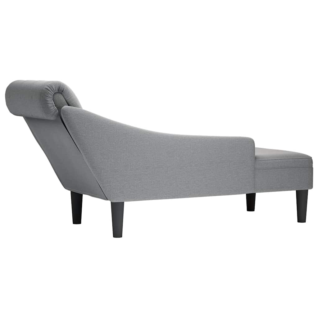 Tumbona Con Almohada Y Reposabrazo Derecho Tela