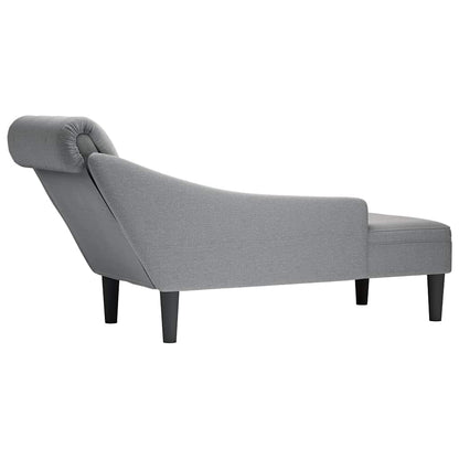 Tumbona Con Almohada Y Reposabrazo Derecho Tela