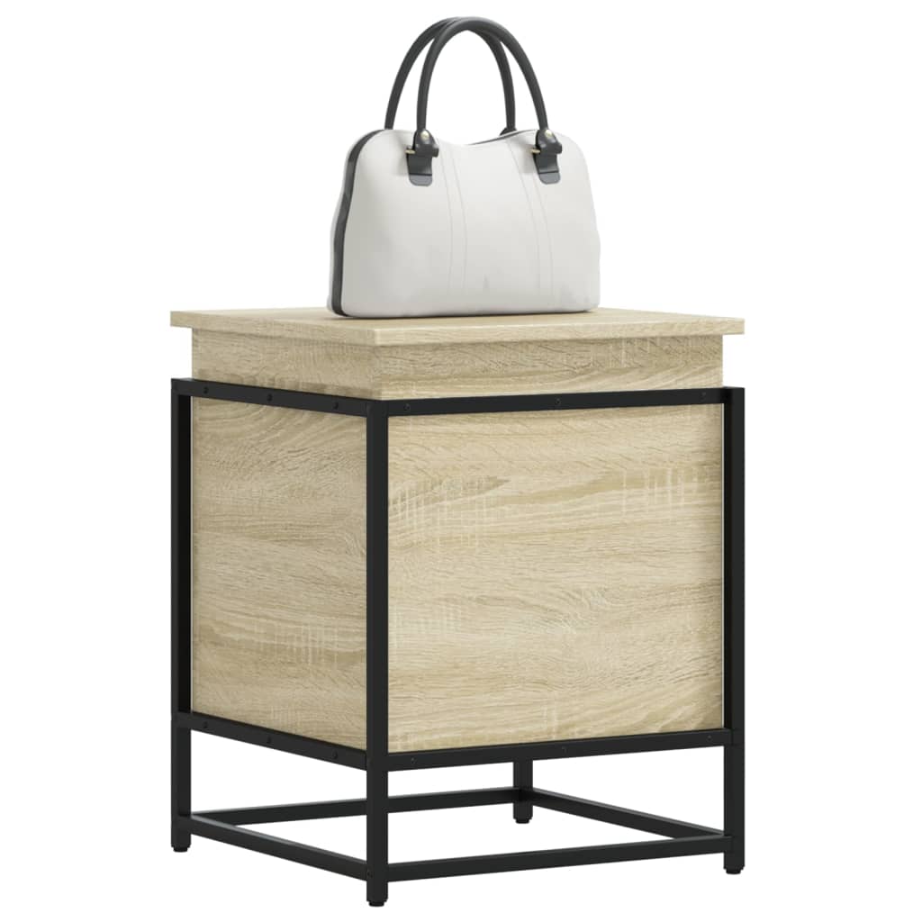 Caja De Almacenaje Madera Ingeniería 60X40X51,5 Cm