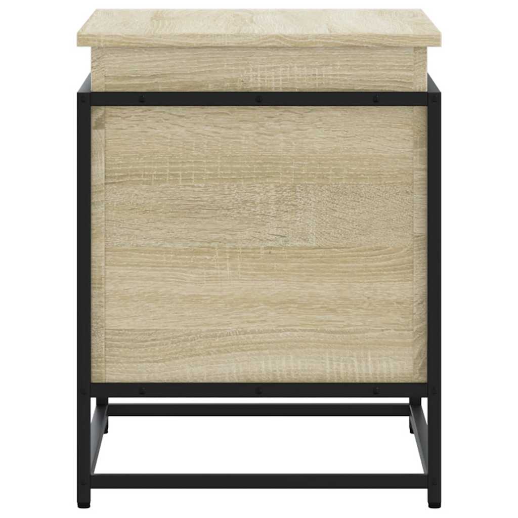 Caja De Almacenaje Madera Ingeniería 60X40X51,5 Cm