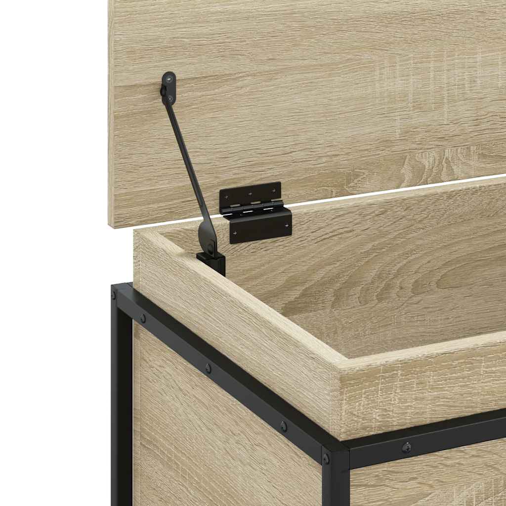 Caja De Almacenaje Madera Ingeniería 60X40X51,5 Cm