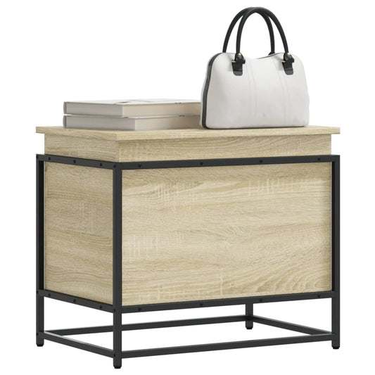 Caja De Almacenaje Madera Ingeniería 60X40X51,5 Cm