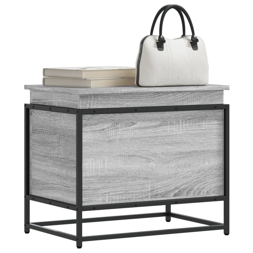 Caja De Almacenaje Madera Ingeniería 60X40X51,5 Cm