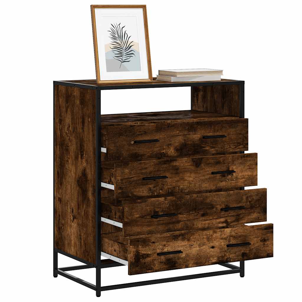 Cómoda De Madera Contrachapada 70X41X83,5 Cm