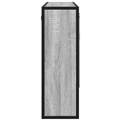 Armario Con Espejo De Baño Madera 65X20X60 Cm