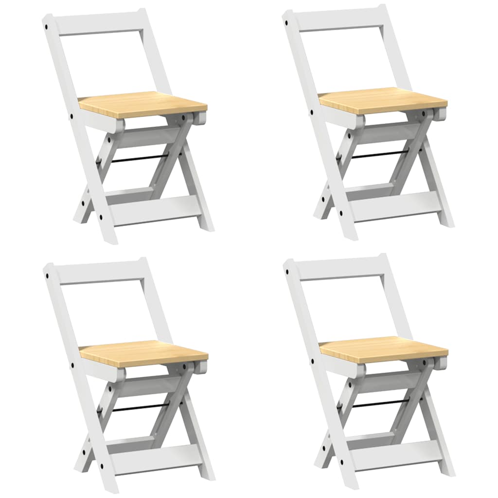 Set Comedor Plegable Mariposa 5 Pzas Corona Madera Pino