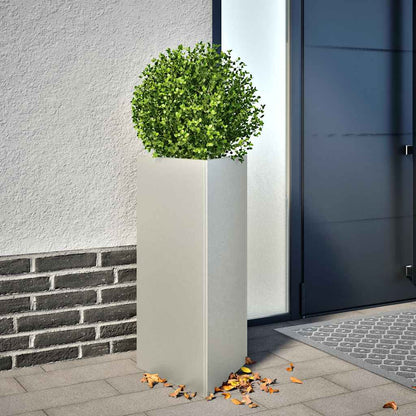 Jardineras Triangulares 2 Uds Acero Negro