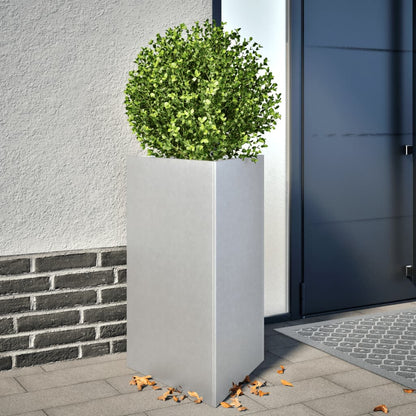 Jardineras Triangulares 2 Uds Acero Negro