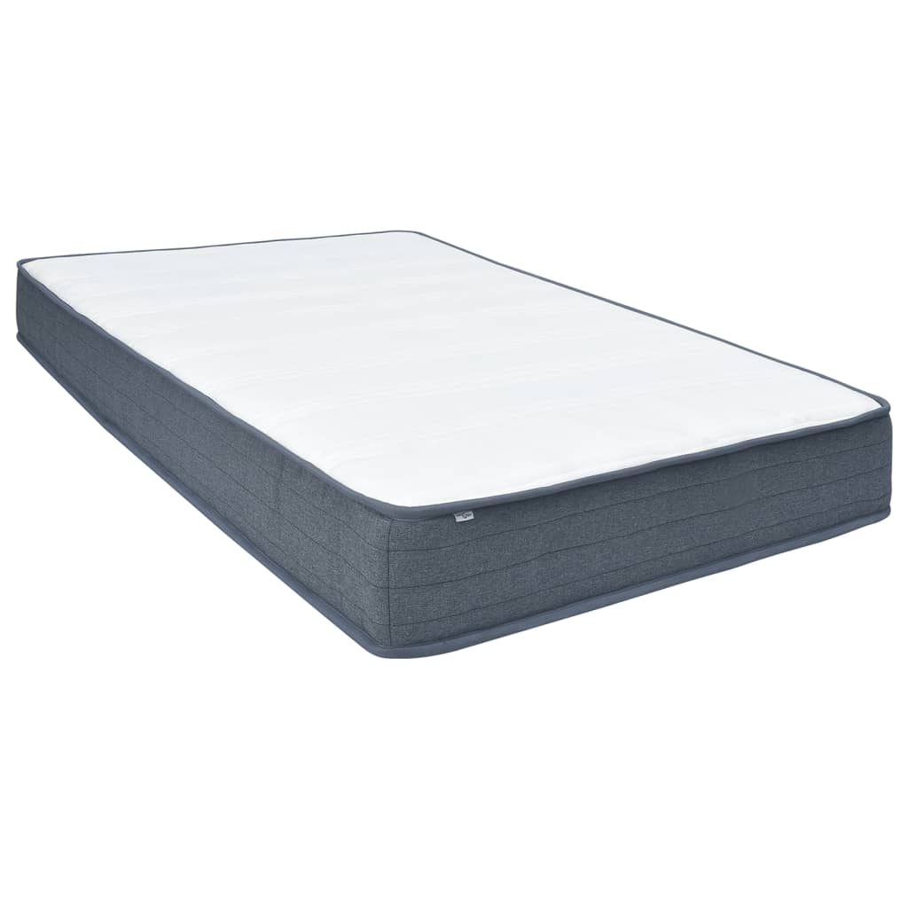 Colchón Box Spring Tela 190X140X20 Cm Suavidad Media