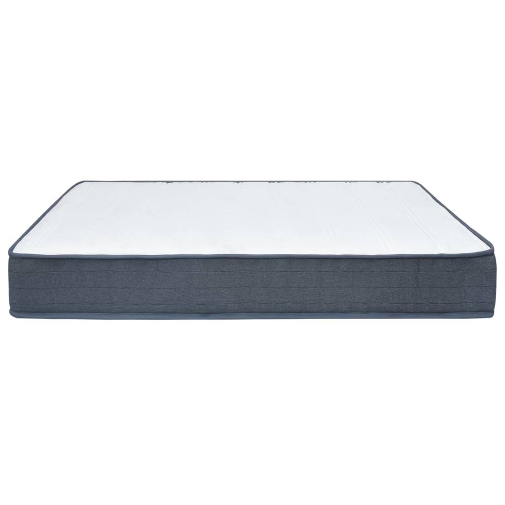 Colchón Box Spring Tela 190X140X20 Cm Suavidad Media