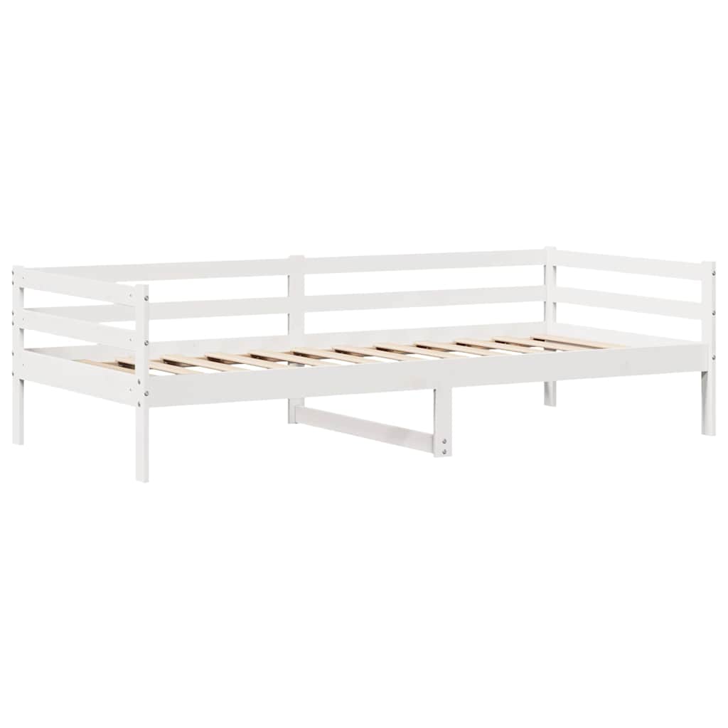 Sofá Cama Con Cajones Madera Maciza De Pino