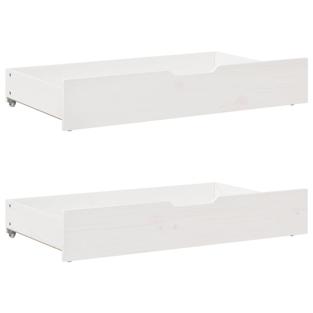 Sofá Cama Con Cajones Madera Maciza De Pino