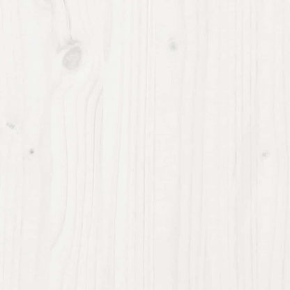 Sofá Cama Con Cajones Madera Maciza De Pino Blanca