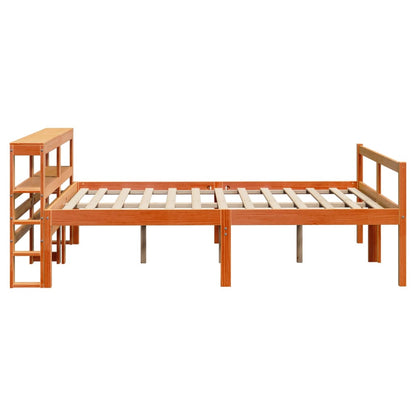 Estructura Cama Con Cabecero Madera Pino