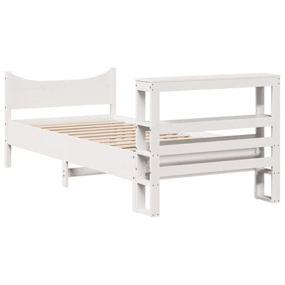 Estructura De Cama Con Cabecero Madera Pino